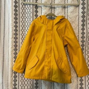 Kids Rain Jacket 4T in Yellow